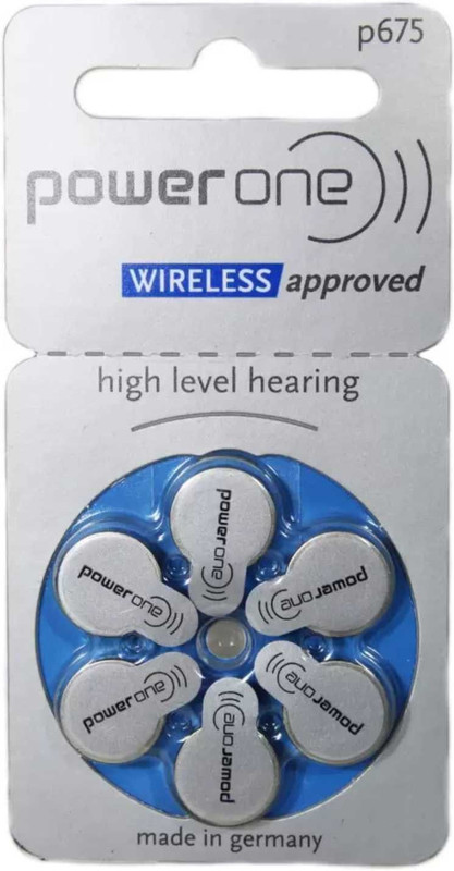 Powerone batery Hearing Aid Battery 675 Stethoscope Case(Blue)