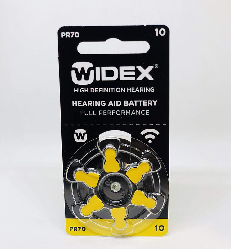 Widex hearing aid battery Size 675 (5 Packets= 30 Batteries) hearingaidbattery-Size675-30battery Stethoscope Case(Blue)