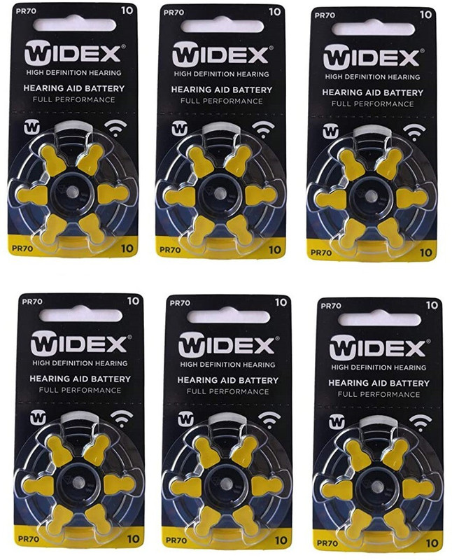 Widex hearing aid battery Size 13 (3 Packets= 18 Batteries) hearingaidbattery-Size13-18battery Stethoscope Case(Red)