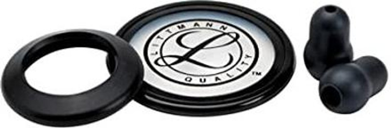 Littmann 3M Stethoscope Spare Parts Kit, Classic II S.E., 40005 Stethoscope Case(Black)