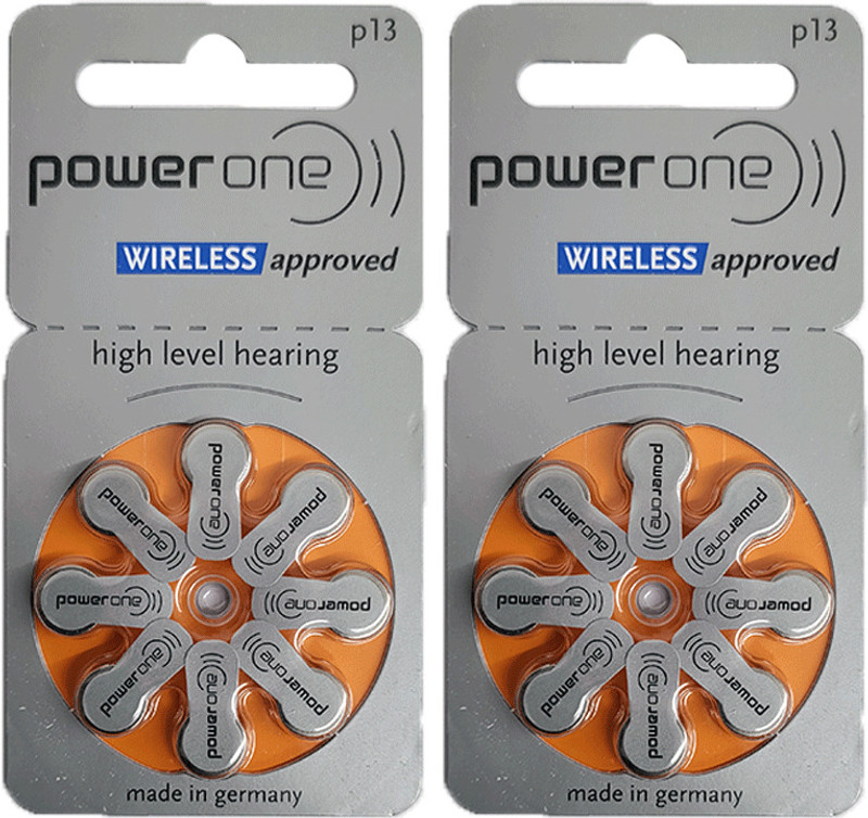 Power one Size 13 Hearing Aid (10 Strip of 8 Batteries) Battery(Pack of 80)