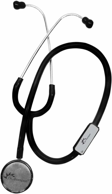Dr. Morepen ST-01A stethoscope Stethoscope(Black)
