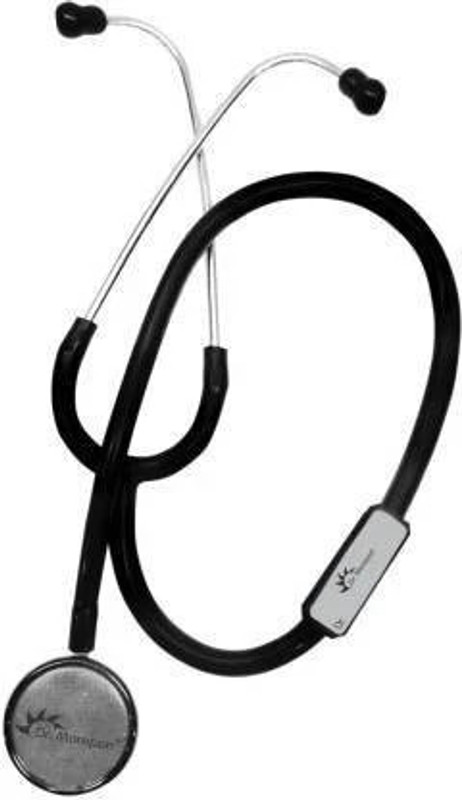 Dr. Morepen The Professional's Diluxe Stethoscope - ST 01 Single Lumen Stethoscope(Black)