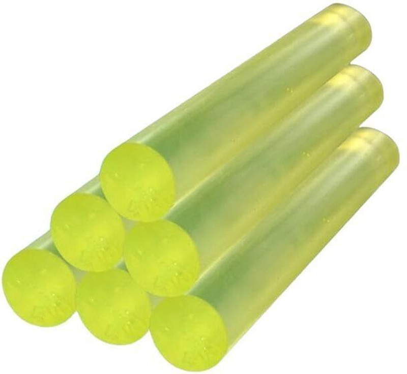 Amish Farms PU Rubber Rod | Flexible Rubber self Defense Stick |Rod for Craft Work Gymnastic Stick - 9 inch(Green)