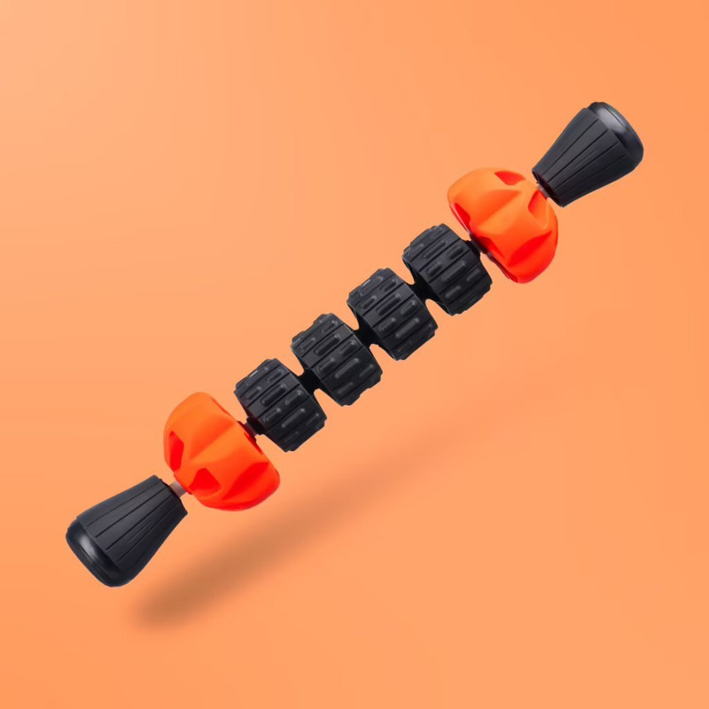 NSUN Massager Stick For Back-Neck-Legs Gymnastic Stick - 38.989 cm(Black)
