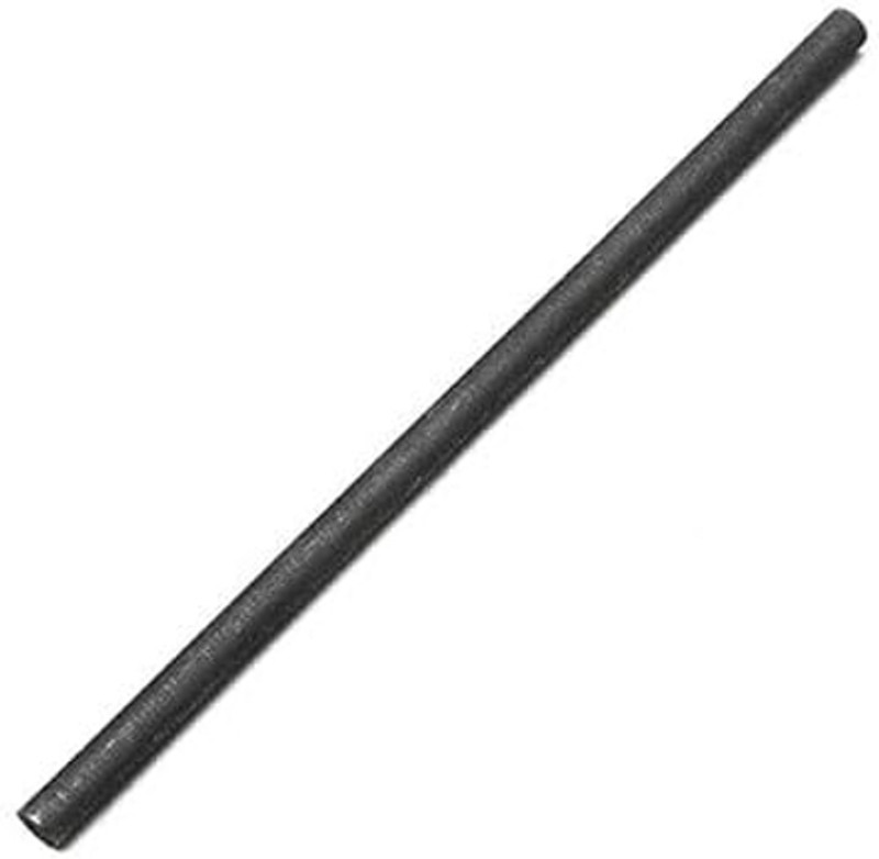 RLK Enterprises Graphite Electrode Bar, Carbon Stirring Rod| Carbon Rod 6 MM Dia x 200 MM Length Carbon Steel 20 cm Stirrer(Black Pack of 2)