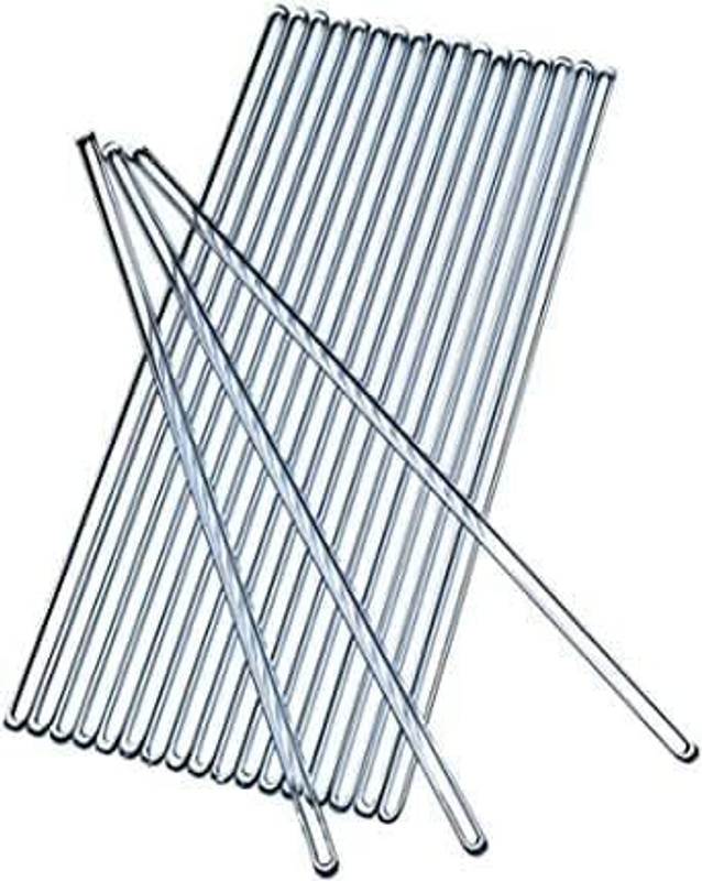 RLK Enterprises Lab Stirring Rod Glass 150 X 6mm Glass 15 cm Stirrer(White Pack of 10)