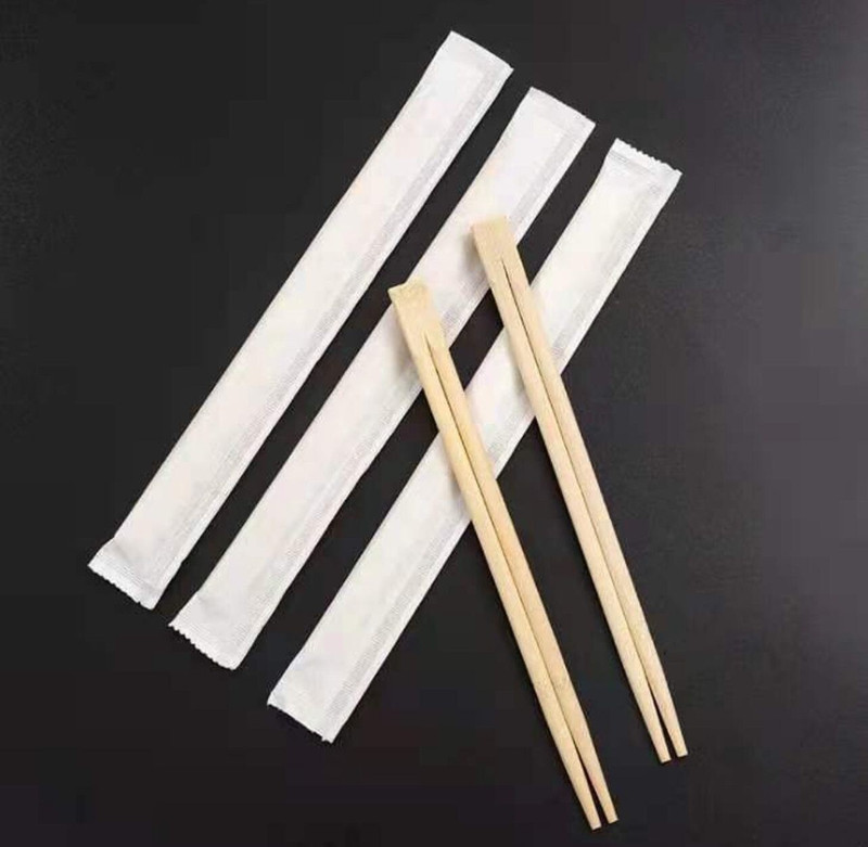 softiss Bamboo Wrapped Bamboo Chopsticks for Sushi, Noodles, Fried Rice, Asian Dishes Bamboo 20 cm Stirrer(Beige Pack of 100)