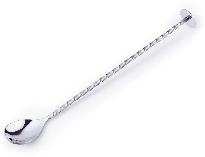 RajCutlery Stainless Steel Cocktail Stirrer Stainless Steel 28 cm Stirrer(Steel Pack of 1)