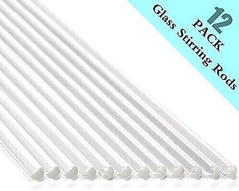 Salco Borosilicate Glass 30 cm Stirrer(Clear Pack of 12)