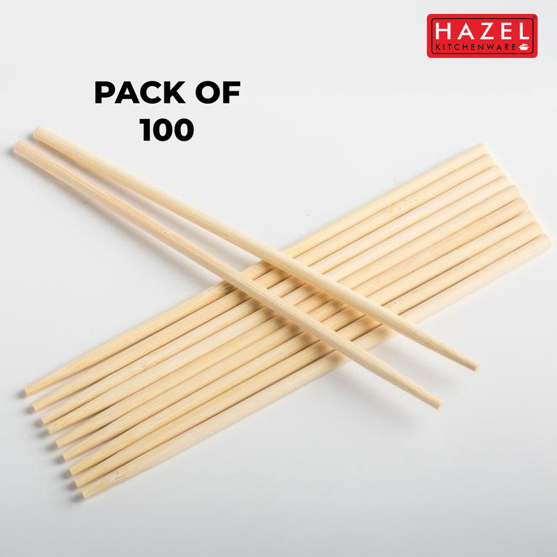 HAZEL Disposable Wooden Drink Stirrer Large, Stirrers for Juices and Cocktails Wooden 20 cm Stirrer(Beige Pack of 100)