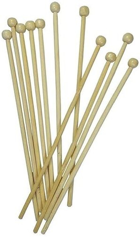 HAVME Bamboo Wine Stirrer Stick for Drinks Wine Cocktail Coffee Mixing (8 Inch) Wooden 20 cm Stirrer(Beige Pack of 100)