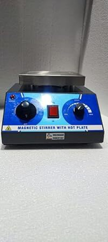 NAUDH Heavy Body Magnetic stirrer with hot plate-2ltr Stainless Steel 15 cm Electric Stirrer(Blue Pack of 1)