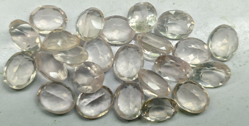 aabbcc 01 Carved, Regular, Polished, Engraved Oval Quartz, Crystal Stone(Pink 0.001 kg)