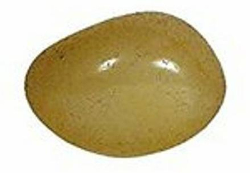 hoseki Natural Yellow Onyx 133.6ct stone Regular Oval Crystal Stone(Multicolor 1 Pieces)