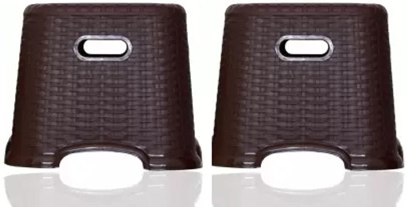 Sevyam Stool(Brown, Pre-assembled) - 54% off at DetectaDeal