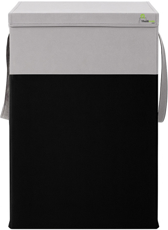 THAILIWALE Microfibre 75L Foldable Laundry Basket Storage Basket(Pack of 1)