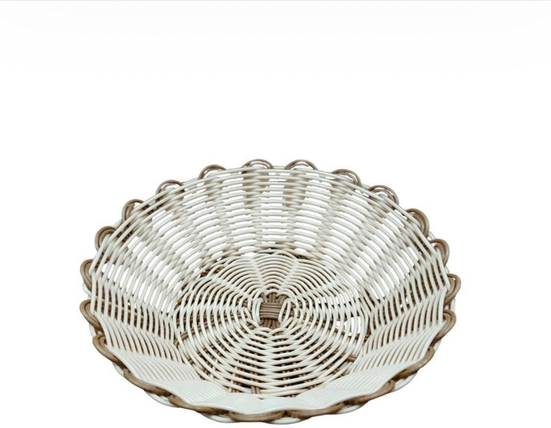Habibimpex Polypropylene Bread Basket(Beige)