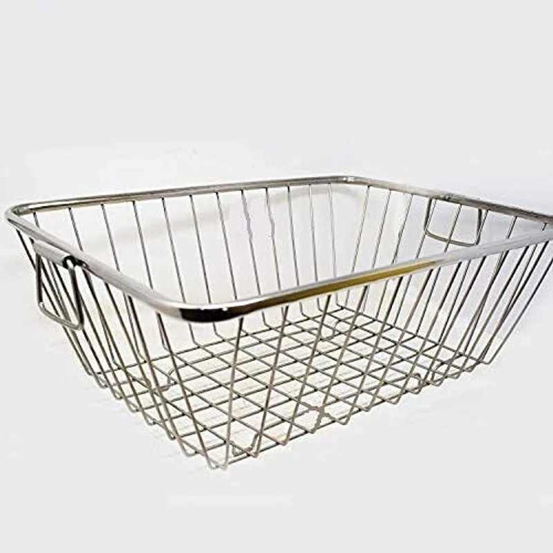 zybil Stainless Steel ZYBIL-1223 Storage Basket(Pack of 1)