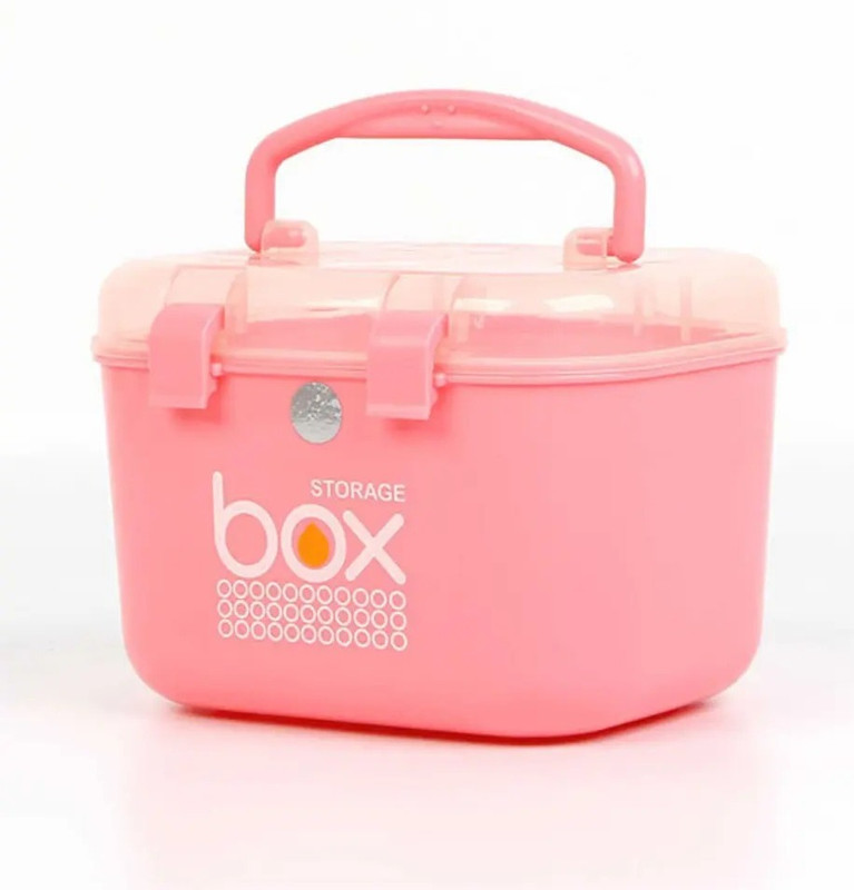 divinezon Plastic Multipurpose Rectangular Storage Box Storage Basket(Pack of 1)