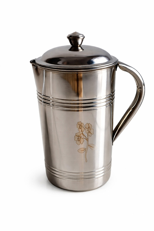 Prisha Enterprises Stainless Steel Water Jug 2 Liter Water Jug 2 L Drum(Steel, Pack of 1)