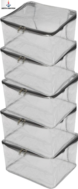 geetacreation Shelf Organizers(Grey, PVC)