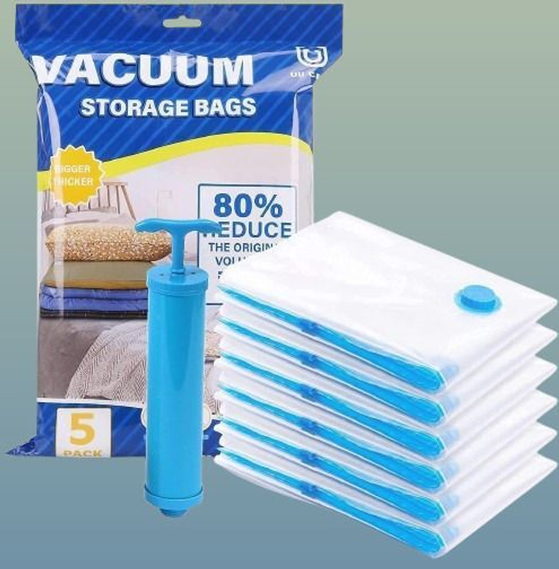aprTIM vacuumbag517 Travel Storage Vacuum Bags(Pack of 5)