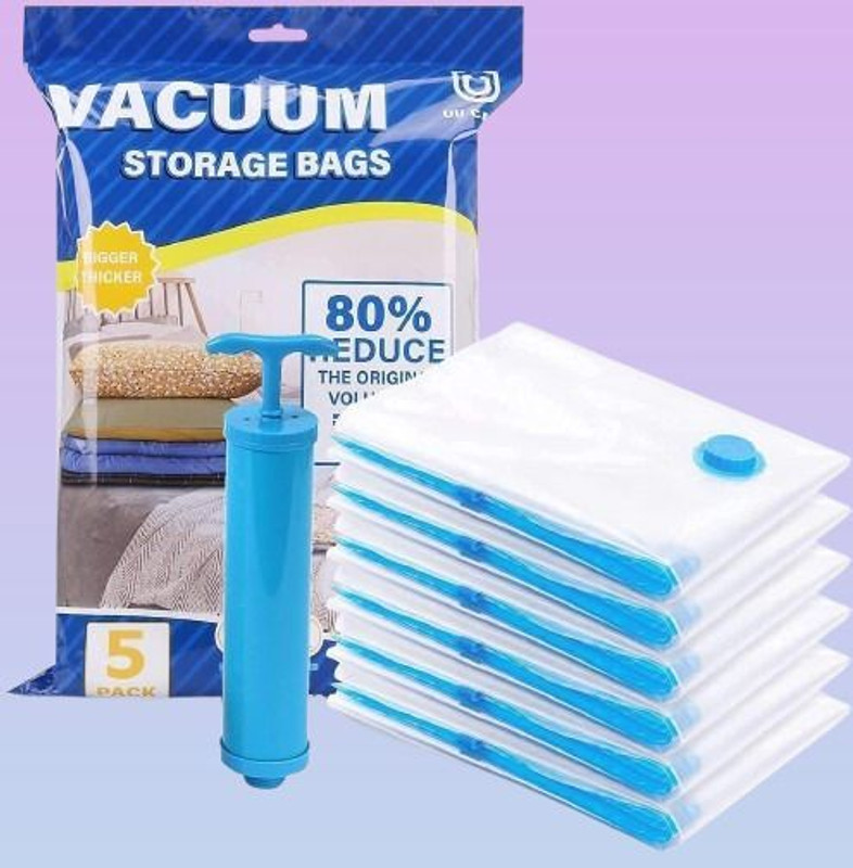 aprTIM vacuumbag359 Travel Storage Vacuum Bags(Pack of 5)