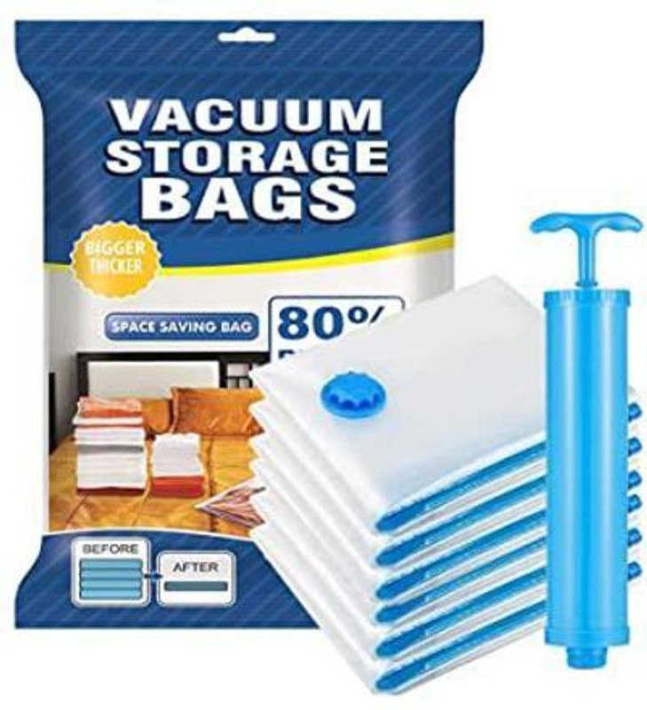 niava Vacuum Storage Bag-Cloth Storage High Volume Storage Vacuum Bags(Pack of 5)