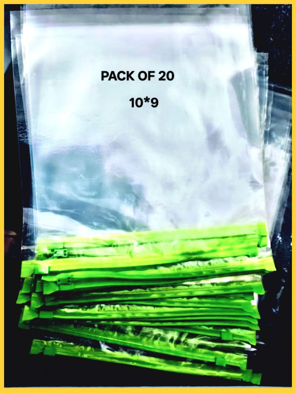 REENTA new-zip lock bags for food storage Travel Storage Vacuum Bags (Pack of 20) Travel Storage Vacuum Bags, Hanging Storage Vacuum Bags(Pack of 20)