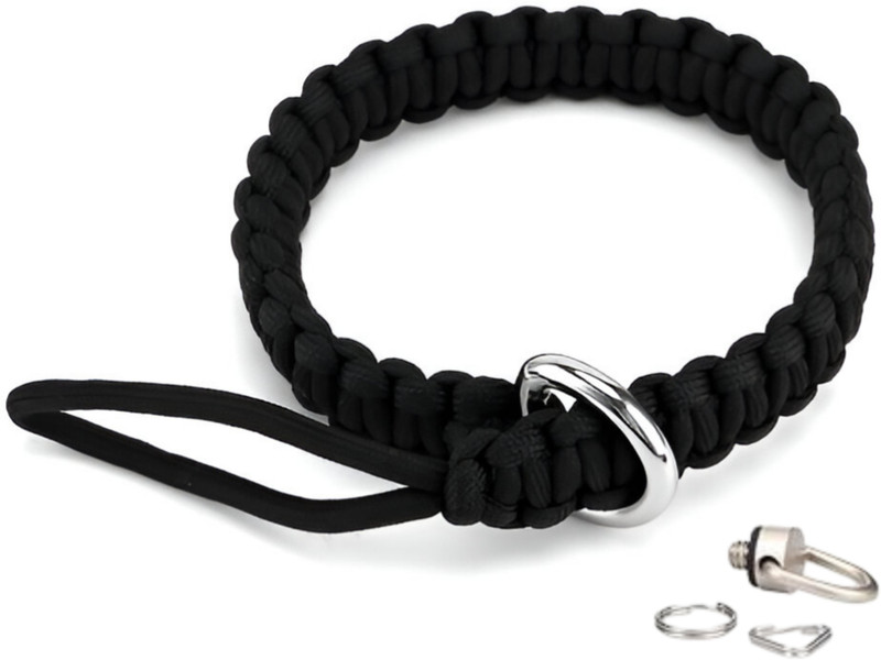 ELFOG Camera Wrist Strap for DSLR Mirrorless Camera Strap(Black)