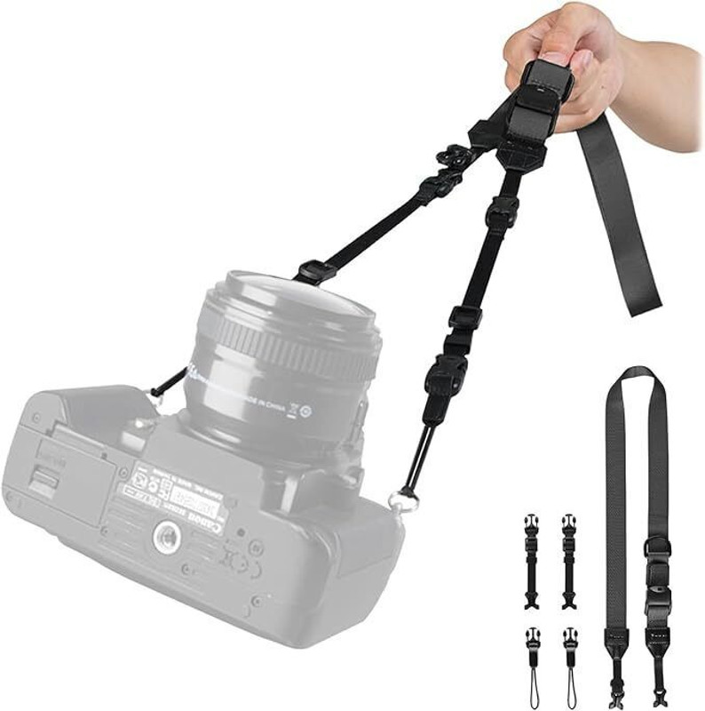MILLETS 4-in-1 Camera Strap for Photographers: Adjustable Camera Neck Strap Strap(4&In&1 Camera Strap For Photographers: Adjustable Camera Neck Strap)
