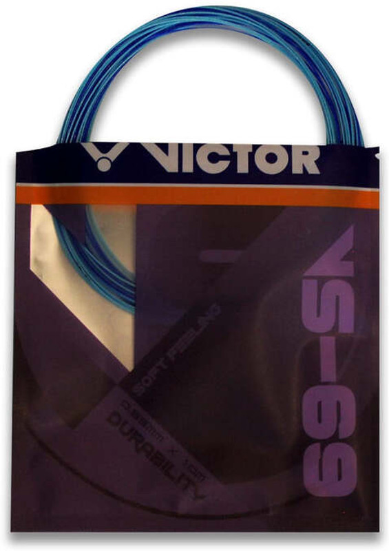 VICTOR VIC-VS-69 0.69 Badminton String - 10 m(Blue)
