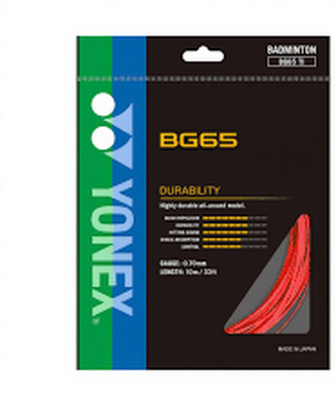 badminto Badminton String BG 65 0.7 Badminton String - 10 m(Red)