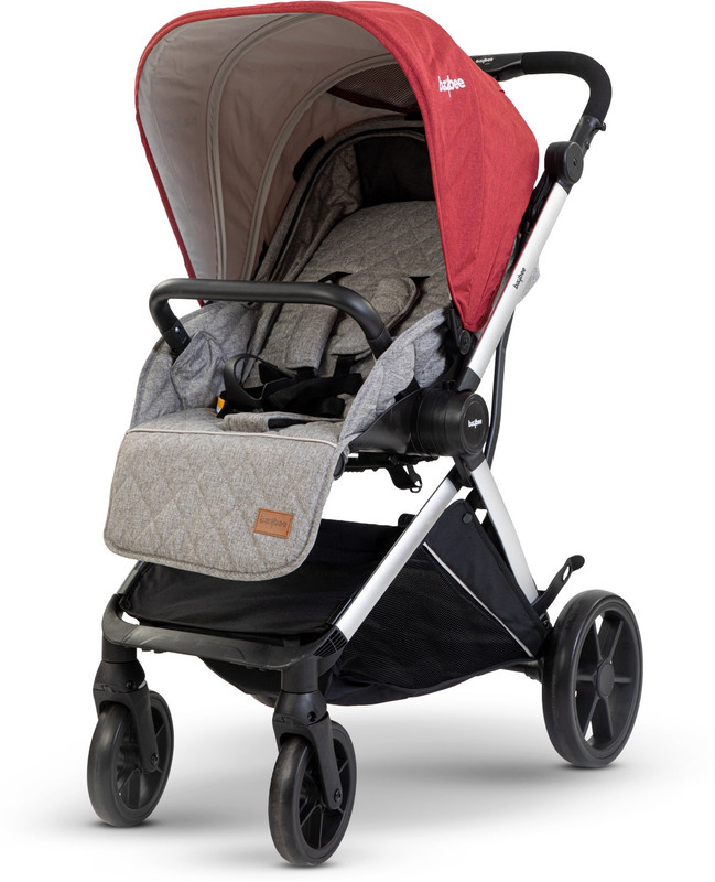baybee Infant Baby Pram Stroller for Baby with Aluminium Frame, 3-Position Adjustable Stroller(2, Grey)
