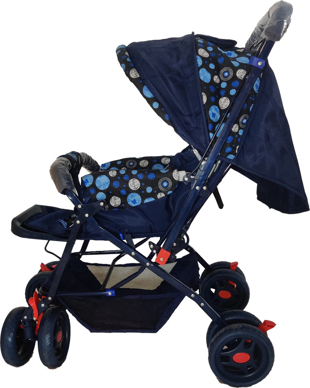 SWING N FLY 3 Position Recline Stroller / Kids & New Born Kids, Lightweight Pram(3, Blue)