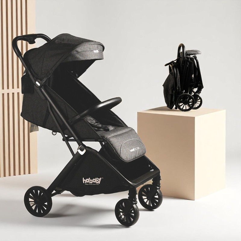 HABABY Ultra with GPS Stroller(Multi, Grey)