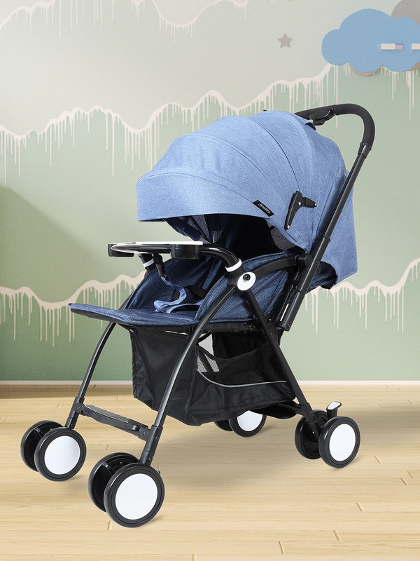 JUNIORS by Babyshop Discovery Stroller(2, Blue)