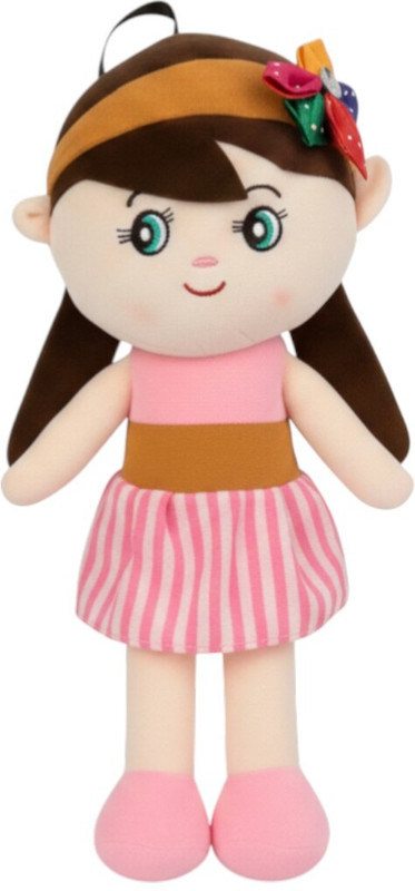 ARYAN Sofia Pink Dolls Soft Toy Cute dolls for kids/Girls  - 40 cm(Pink)