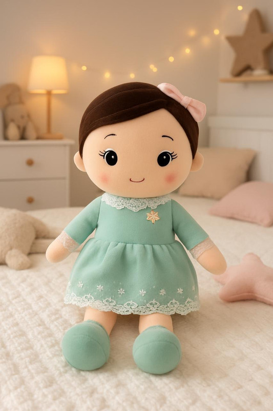 SCOOBA super soft adorable girl doll 40cm - 40 cm(Multicolor)