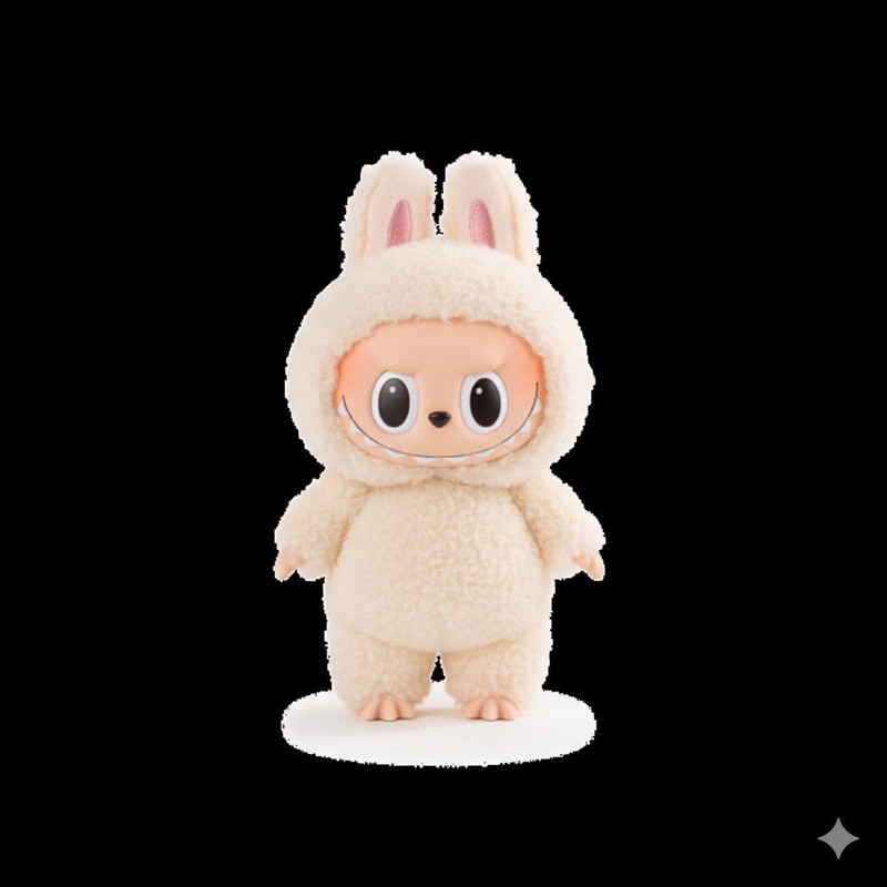 Have Fun Trending Labubu Toy – Random Color Cute Gift | Mystery Smile Edition Collectible - 17 cm(Multicolor)