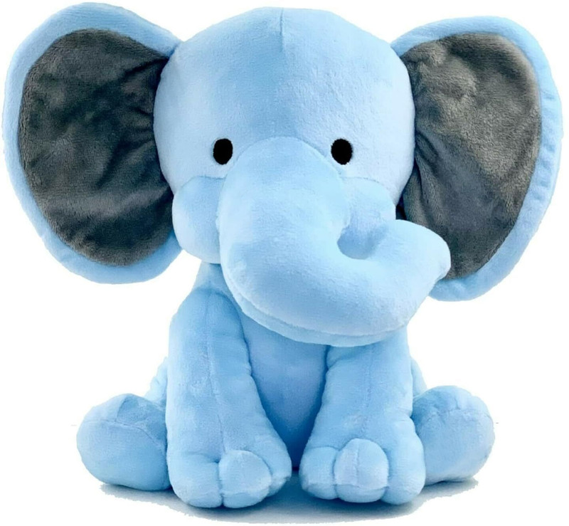 Smilemakers creation Adorable Elephant Plush Toy Soft, Cuddly & Cute for Kids,Collecting & Room Décor - 25 mm(Multicolor)