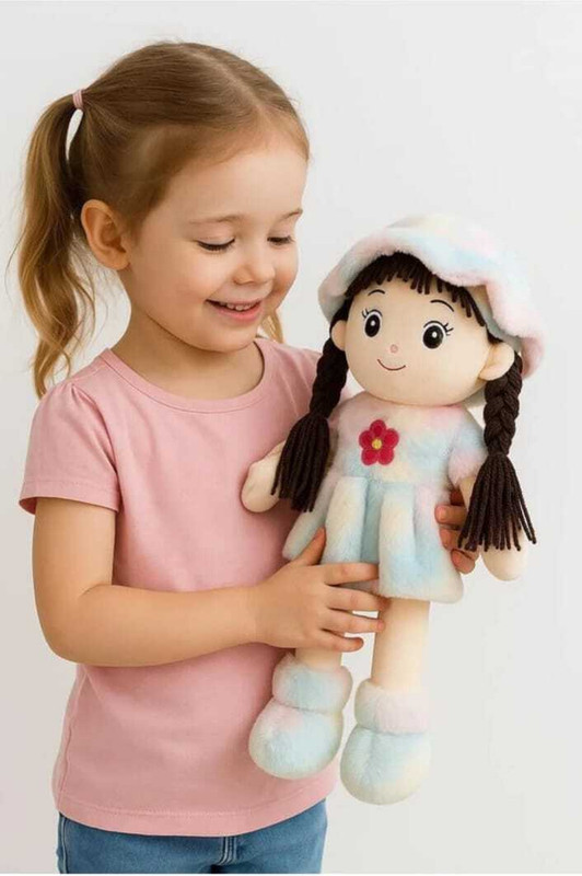 LEGAL LOVE Rainbow cute doll for kids soft toy &Gift toy - 40 cm (Multicolor))  - 40 cm(Multicolor)