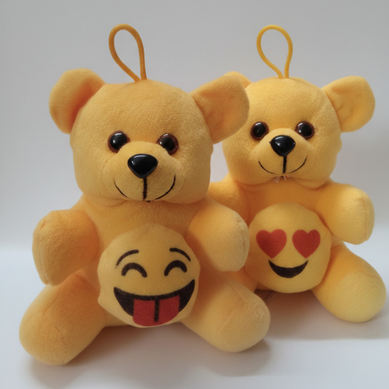 kioni KIO_EMOJITEDDY_2 - 20 cm(Yellow)