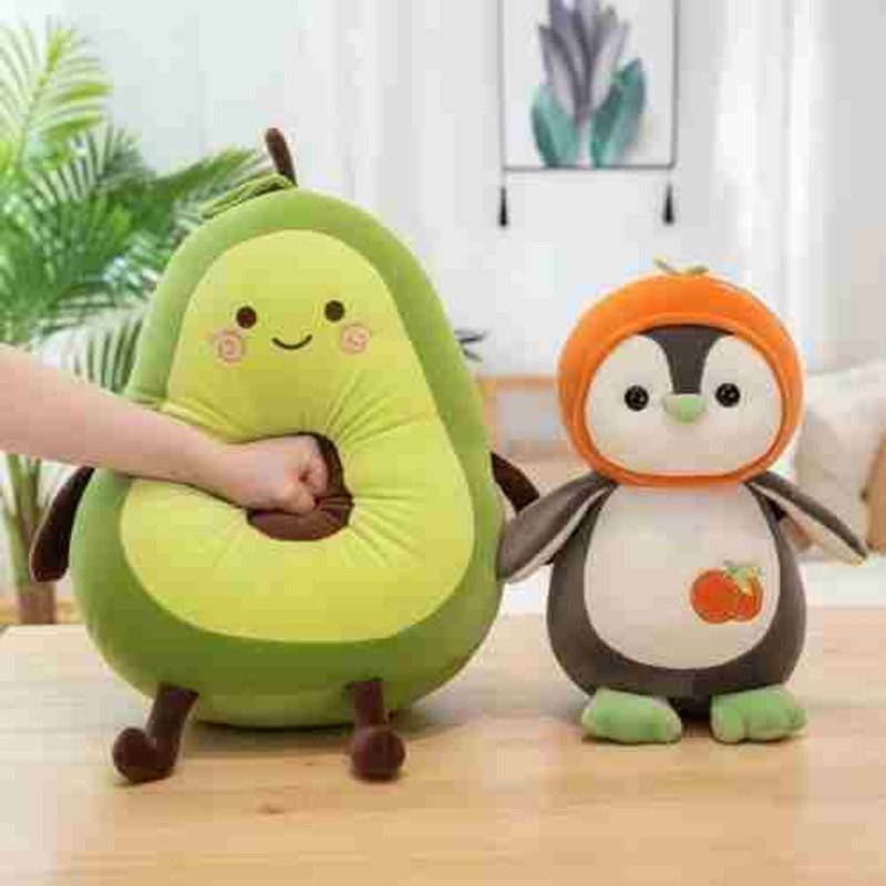 VanityX Avocado and Penguin Combo - 40 cm(Multiple color)