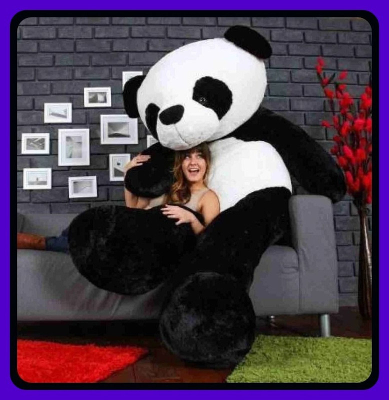 JAI MAA KAMLA Z_Cute Stuffed toy 386 - 91 cm(Black, White)