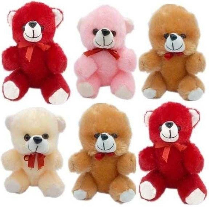 UTAAYAPI naylex combo teddy bears 24cm  - 30 cm(Multicolor)