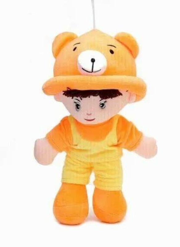 Besties NEW Super Soft Cute Looking Smiling Addie Boy Soft Toy / Stuffed Soft Plush Toy - 60 cm(Orange, Yellow)