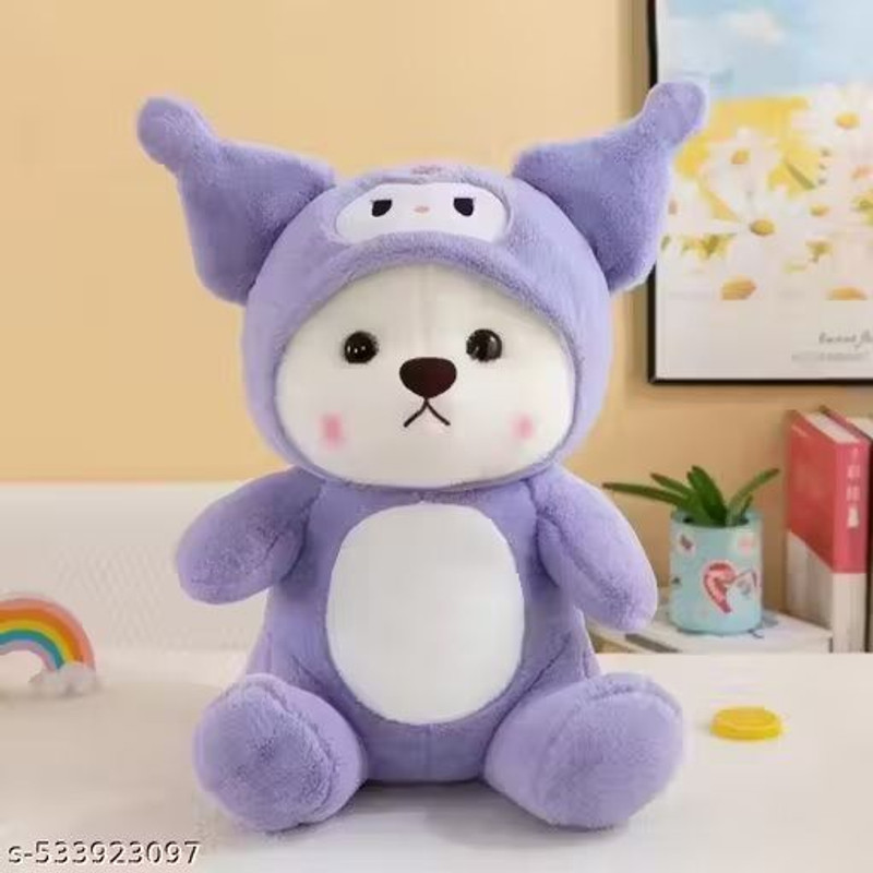 HELLOBEAR Premium - purple-teddybear  - 30 cm(Purple)