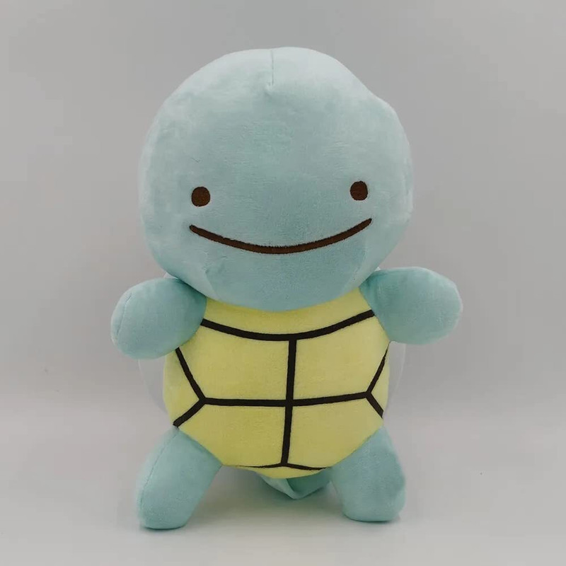 Voam Ditto Squirtle Limited Rare Pokemon Doll Plush Soft Toys Charm  - 32 cm(Blue, Brown)